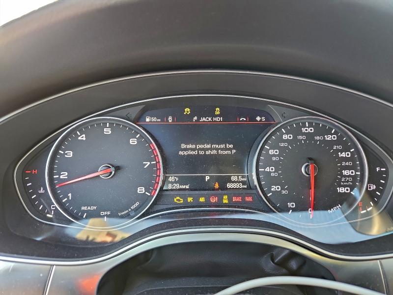 Photo 9 from auction – 2016 AUDI A6 3.0 QUA with VIN WAUFGBFC9GN178339