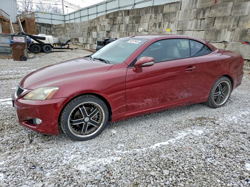 LEXUS IS 250 2010 with VIN JTHFF2C25A2501049 - Photo from auction