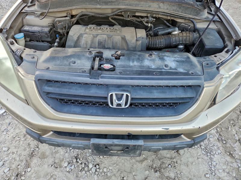 Photo 12 from auction – 2005 HONDA PILOT EXL with VIN 5FNYF18555B007932