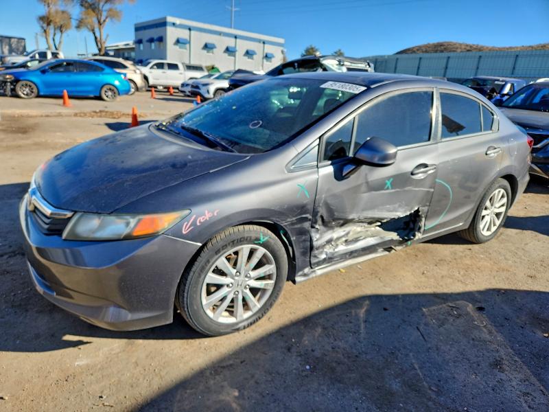 HONDA CIVIC EX 2012 with VIN 2HGFB2F88CH329799 - Photo from auction