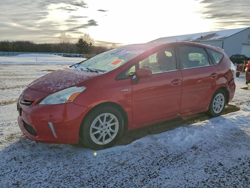 TOYOTA PRIUS V 2014 with VIN JTDZN3EU9E3326231 - Photo from auction