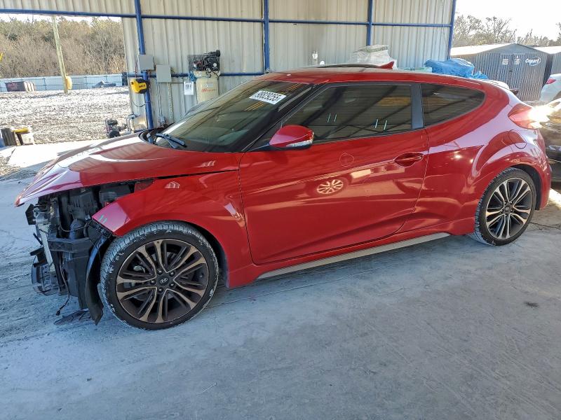 HYUNDAI VELOSTER T 2016 with VIN KMHTC6AE9GU287130 - Photo from auction