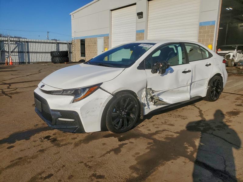 TOYOTA COROLLA SE 2022 with VIN 5YFS4MCE6NP110429 - Photo from auction