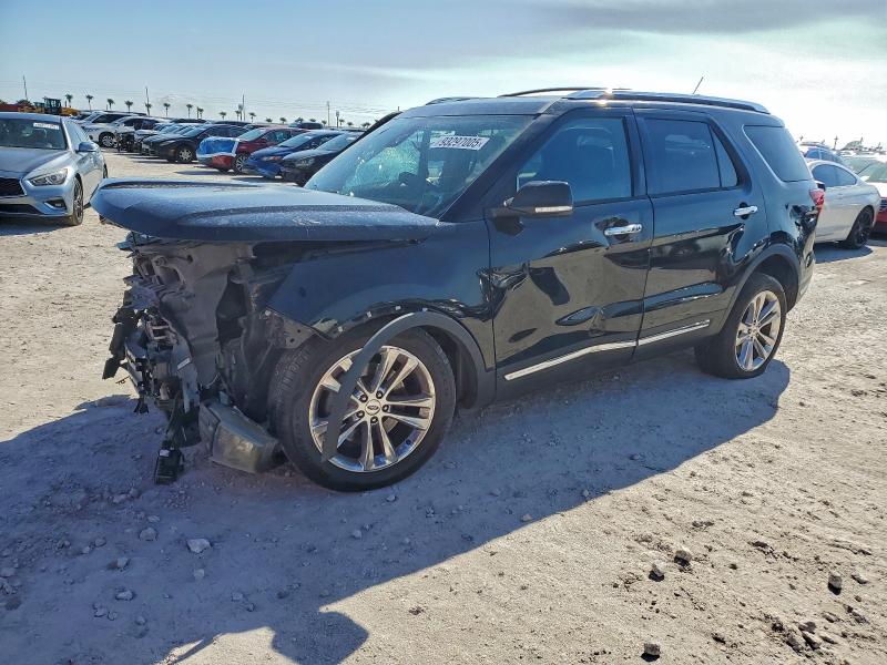 FORD EXPLORER L 2018 with VIN 1FM5K7F86JGC81344 - Photo from auction