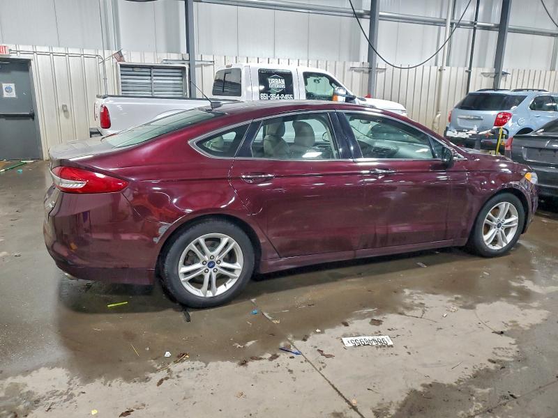 Photo 3 from auction – 2018 FORD FUSION SE with VIN 3FA6P0HD7JR196295