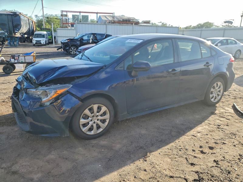 TOYOTA COROLLA LE 2022 with VIN JTDEPMAE5NJ190835 - Photo from auction