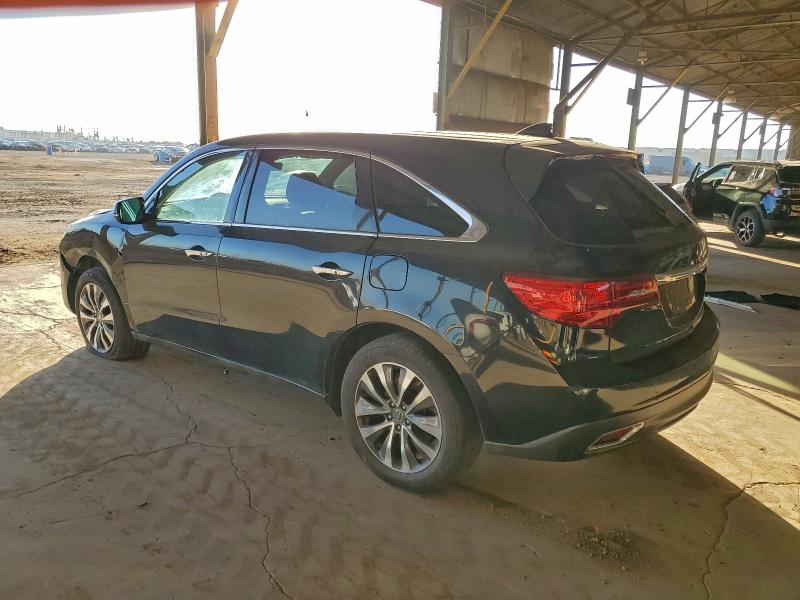 Photo 2 from auction – 2016 ACURA MDX TECHNO with VIN 5FRYD4H44GB002351