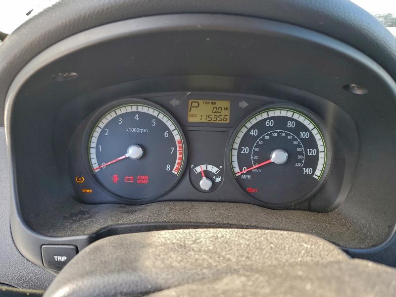 Photo 9 from auction – 2009 KIA RIO BASE with VIN KNADE223396484937