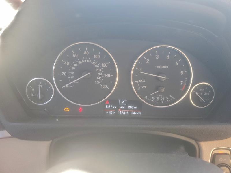 Photo 9 from auction – 2014 BMW 320 I with VIN WBA3B1G57ENT00320