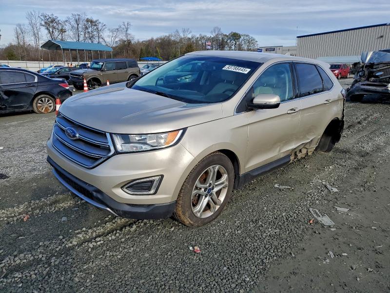 FORD EDGE TITAN 2017 with VIN 2FMPK4K97HBC29566 - Photo from auction