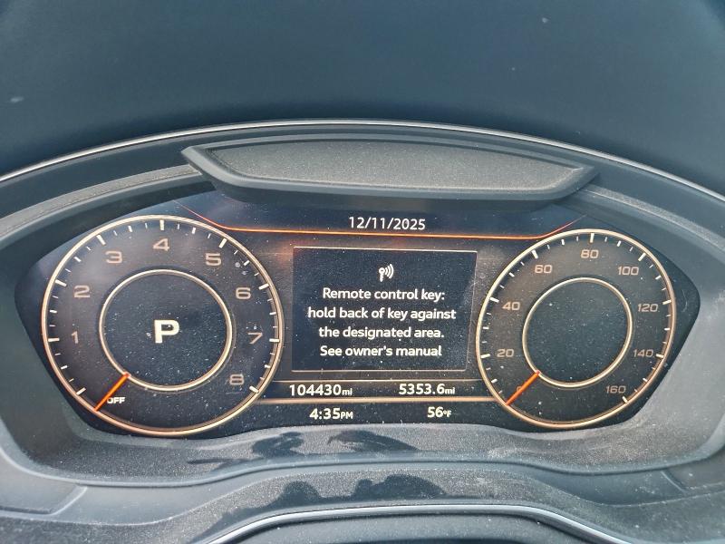 Photo 9 from auction – 2017 AUDI A4 PRESTIG with VIN WAUFNAF45HN038721