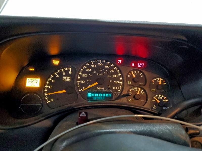 Photo 9 from auction – 2000 GMC NEW SIERRA with VIN 1GTEK14T6YE357613