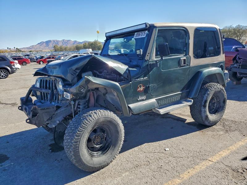 JEEP WRANGLER / 2002 with VIN 1J4FA59S62P736762 - Photo from auction