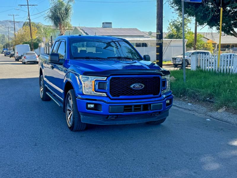 FORD F150 SUPER 2019 with VIN 1FTEX1EP7KFA93547 - Photo from auction