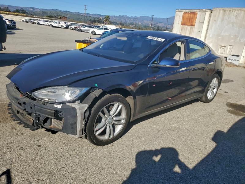 TESLA MODEL S 2014 with VIN 5YJSA1H18EFP52949 - Photo from auction