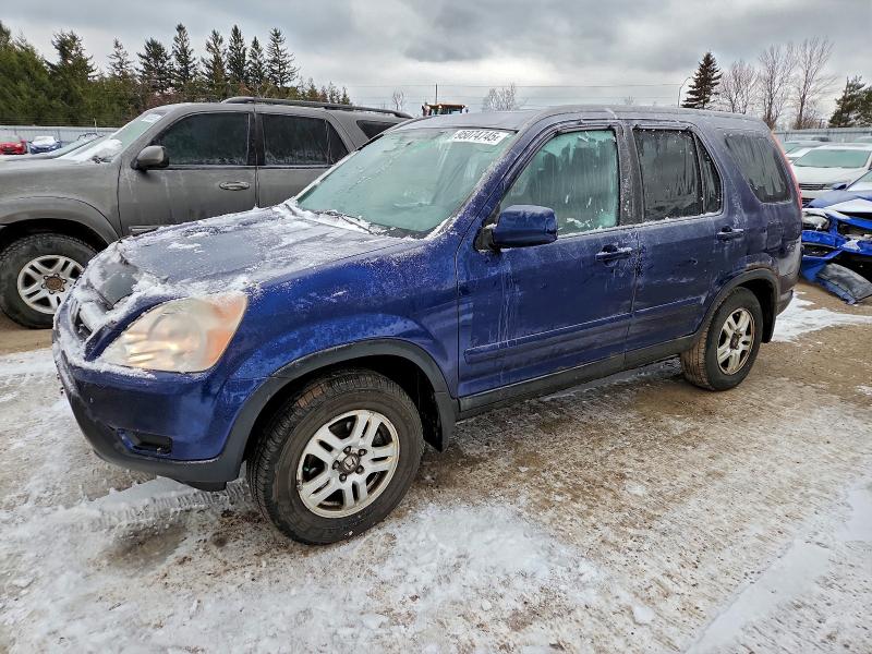 HONDA CR-V EX 2002 with VIN JHLRD78982C820225 - Photo from auction