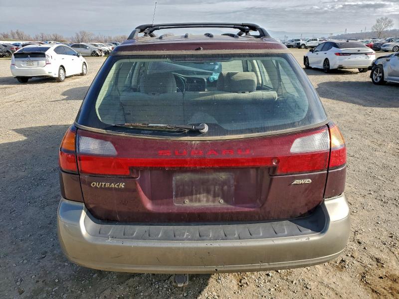 Photo 6 from auction – 2000 SUBARU LEGACY OUT with VIN 4S3BH665XY7625449