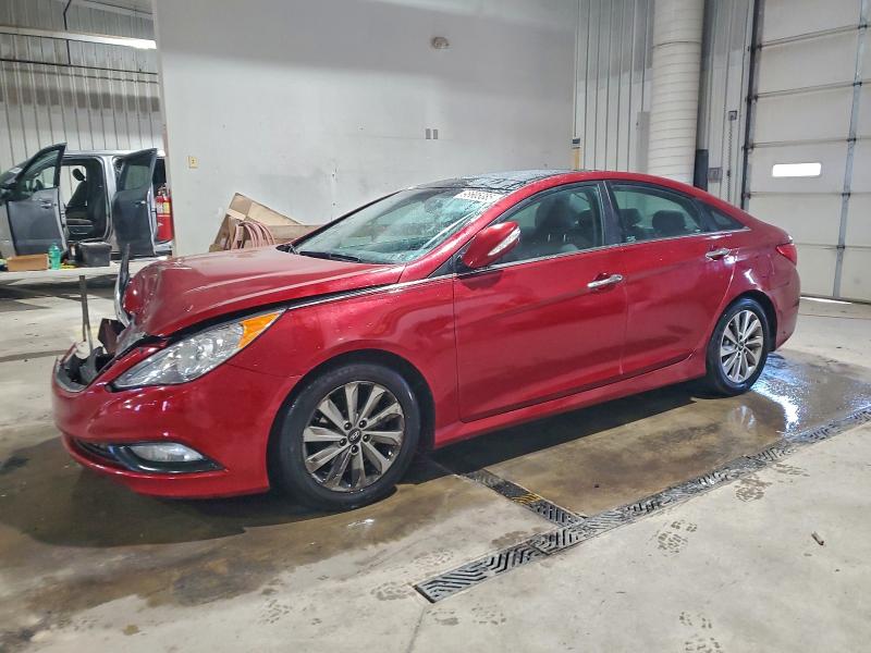 HYUNDAI SONATA SE 2014 with VIN 5NPEC4AC9EH849034 - Photo from auction