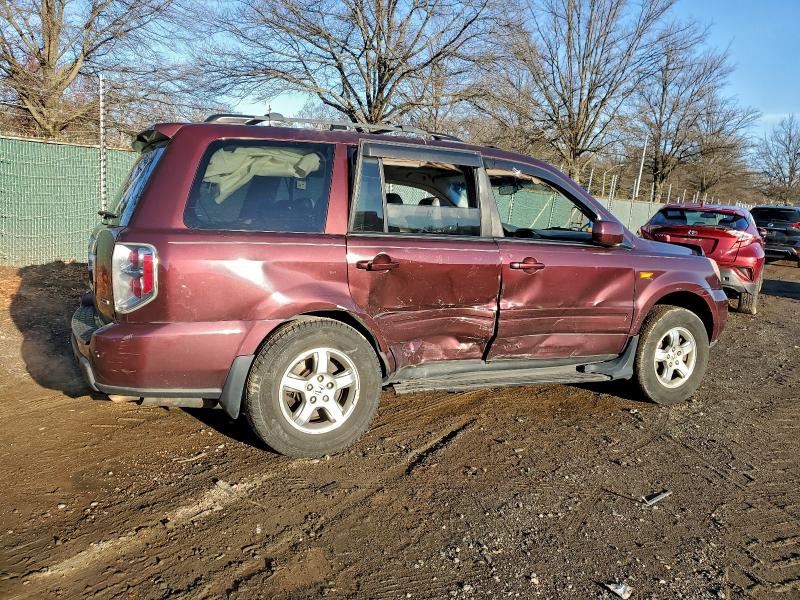 Photo 3 from auction – 2008 HONDA PILOT EXL with VIN 5FNYF18538B004984
