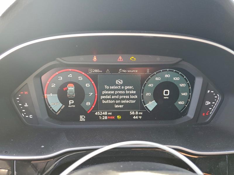 Photo 9 from auction – 2022 AUDI Q3 PREMIUM with VIN WA1EECF37N1043465