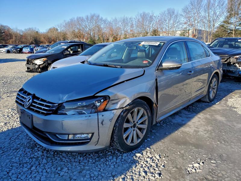 VOLKSWAGEN PASSAT SEL 2012 with VIN 1VWCP7A38CC092193 - Photo from auction