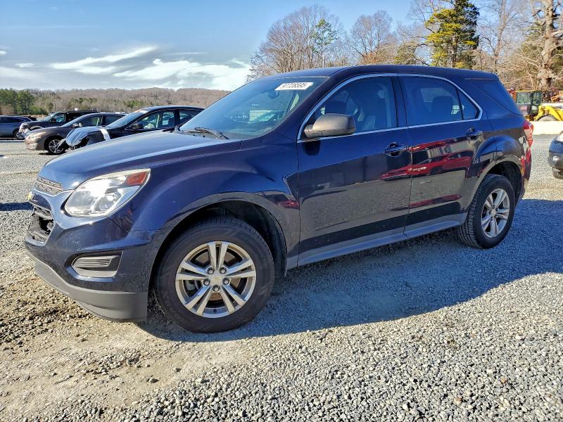 CHEVROLET EQUINOX LS 2017 with VIN 2GNALBEK6H1599771 - Photo from auction