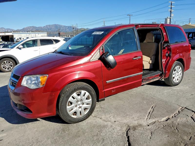 DODGE GRAND CARA 2016 with VIN 2C4RDGBGXGR256175 - Photo from auction