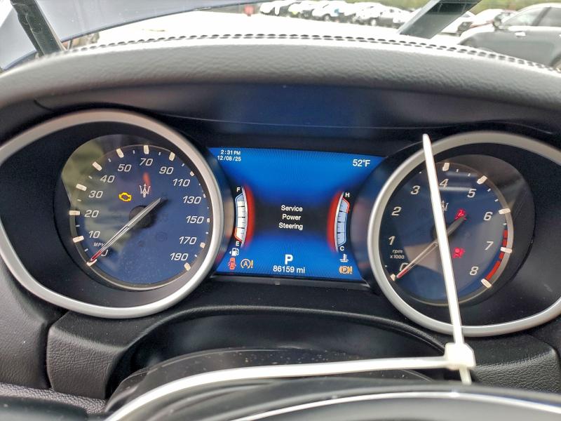 Photo 9 from auction – 2018 MASERATI GHIBLI with VIN ZAM57XSA5J1276987