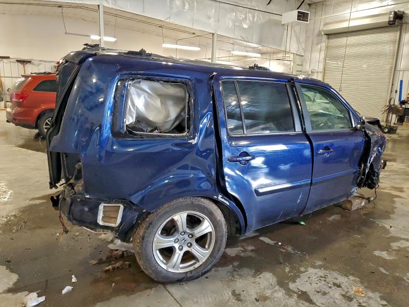 Photo 3 from auction – 2013 HONDA PILOT EXL with VIN 5FNYF4H56DB005865