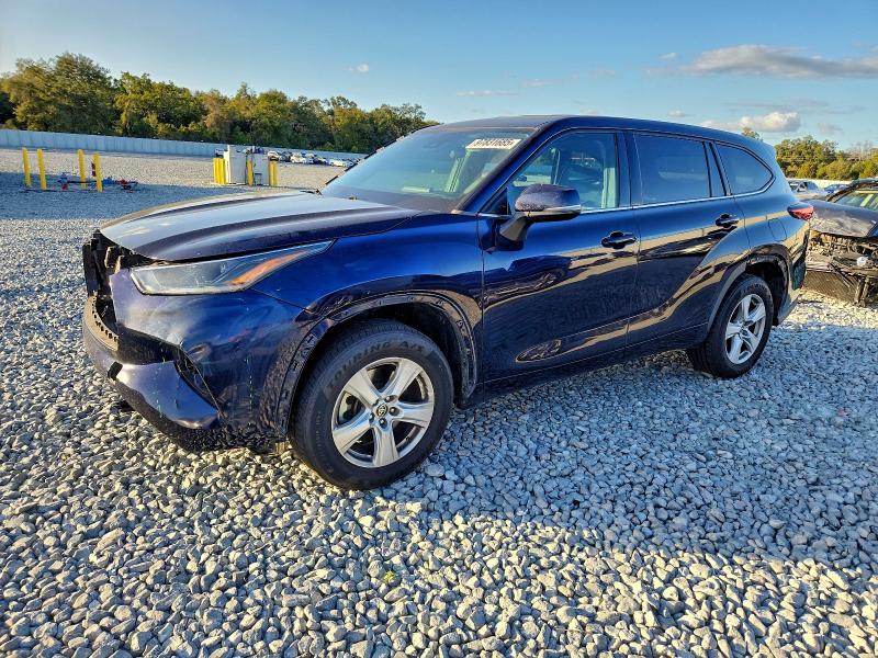 TOYOTA HIGHLANDER 2021 with VIN 5TDCZRAH7MS080900 - Photo from auction