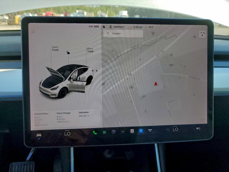 Photo 9 from auction – 2021 TESLA MODEL Y with VIN 5YJYGDEE8MF102888