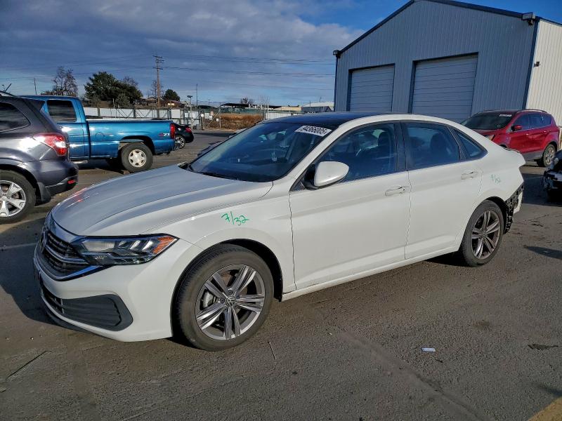 VOLKSWAGEN JETTA SE 2023 with VIN 3VW7M7BU2PM002736 - Photo from auction