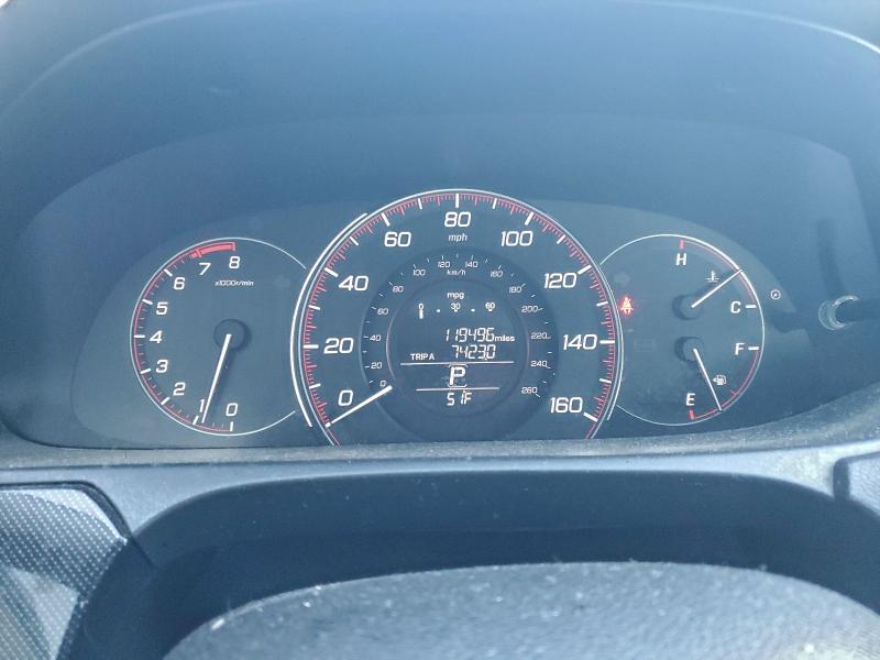 Photo 9 from auction – 2014 HONDA ACCORD EXL with VIN 1HGCT2B81EA003625