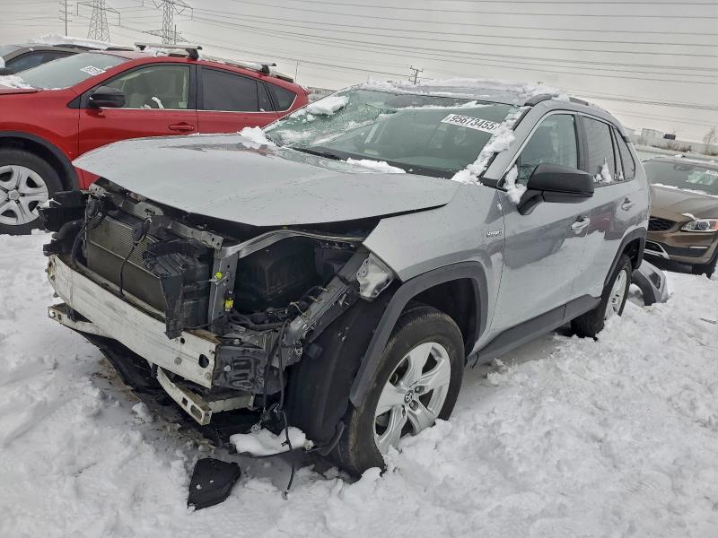 TOYOTA RAV4 LE 2020 with VIN 4T3LWRFV1LU005016 - Photo from auction