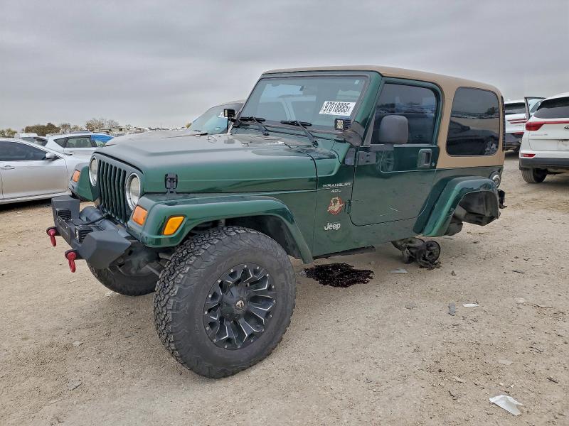 JEEP WRANGLER / 2001 with VIN 1J4FA59S61P372079 - Photo from auction