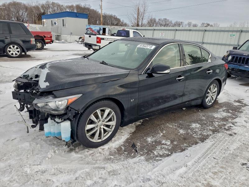 INFINITI Q50 BASE 2015 with VIN JN1BV7AP3FM338799 - Photo from auction