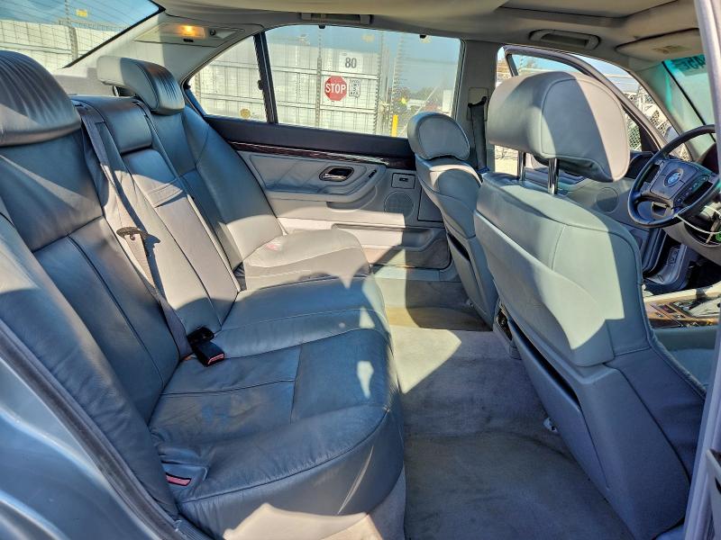 Photo 10 from auction – 1998 BMW 740 IL with VIN WBAGJ8327WDM19095