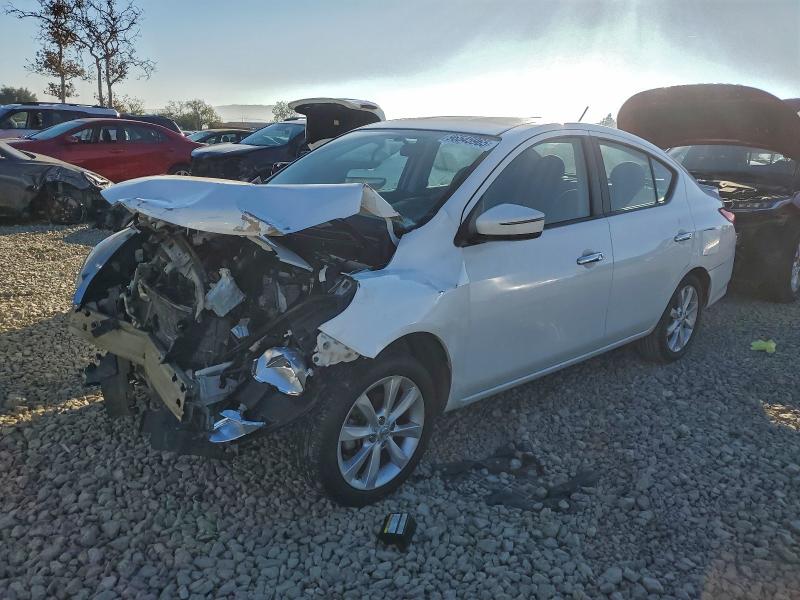 NISSAN VERSA S 2015 with VIN 3N1CN7AP1FL821884 - Photo from auction