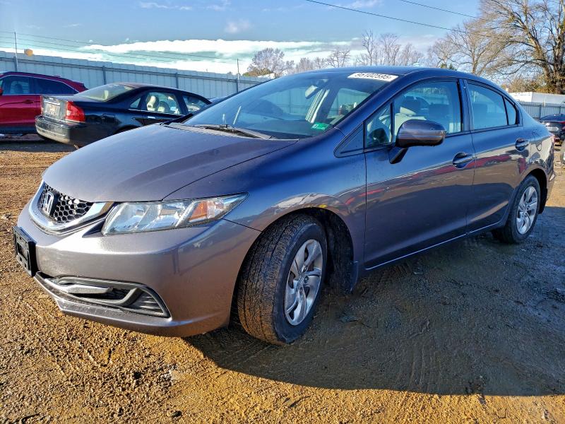 HONDA CIVIC LX 2014 with VIN 19XFB2F50EE033694 - Photo from auction