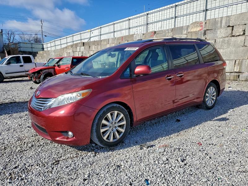 TOYOTA SIENNA XLE 2012 with VIN 5TDDK3DC1CS038727 - Photo from auction