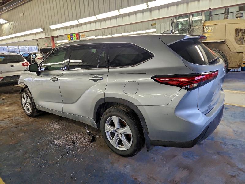 Photo 2 from auction – 2021 TOYOTA HIGHLANDER with VIN 5TDCZRBH8MS060315