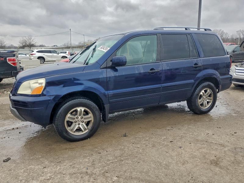 HONDA PILOT EXL 2004 with VIN 2HKYF18584H529499 - Photo from auction