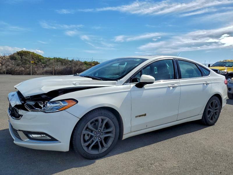 FORD FUSION 2018 with VIN 3FA6P0LU2JR207274 - Photo from auction
