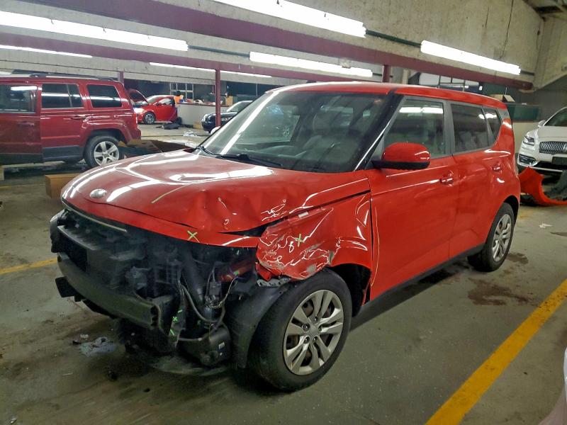 KIA SOUL LX 2020 with VIN KNDJ23AU2L7010705 - Photo from auction