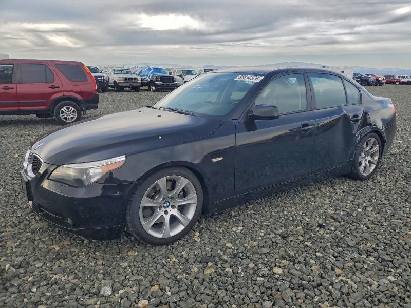 BMW 545 I 2005 with VIN WBANB335X5B089528 - Photo from auction