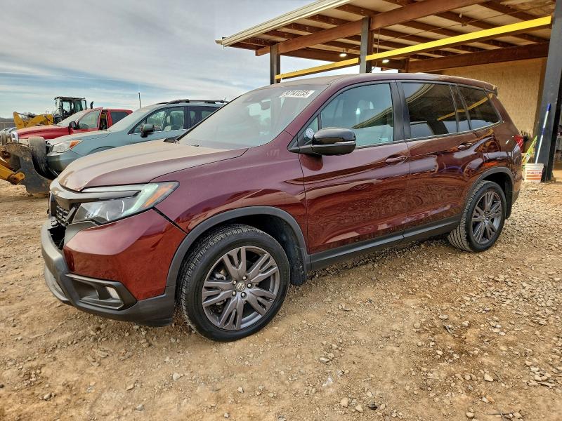 HONDA PASSPORT E 2021 with VIN 5FNYF7H50MB001456 - Photo from auction