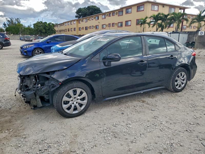 TOYOTA COROLLA LE 2021 with VIN 5YFEPMAE9MP152423 - Photo from auction