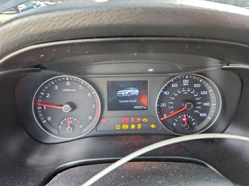 Photo 9 from auction – 2019 KIA FORTE with VIN 3KPF24AD7KE100314