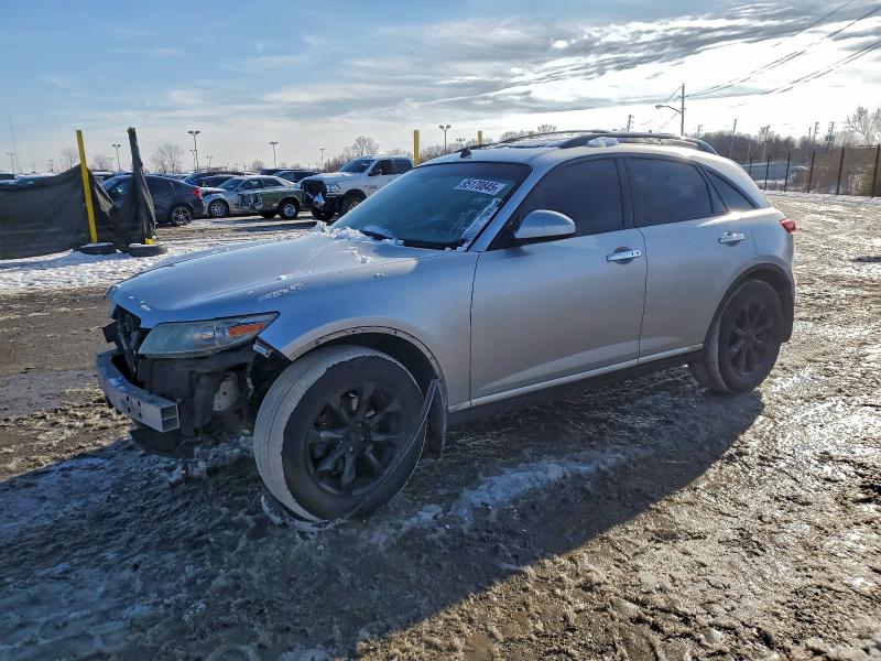 INFINITI FX35 2008 with VIN JNRAS08W28X204955 - Photo from auction