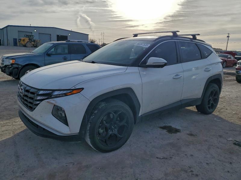 HYUNDAI TUCSON BLU 2022 with VIN KM8JBCA17NU020717 - Photo from auction